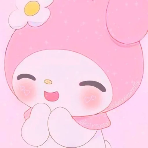 🥰 Стикер «I love my Melody» для Telegram