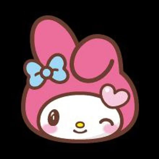 Стикерпак I love my Melody для Telegram
