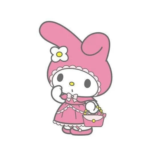 🚺 Стикер «I love my Melody» для Telegram