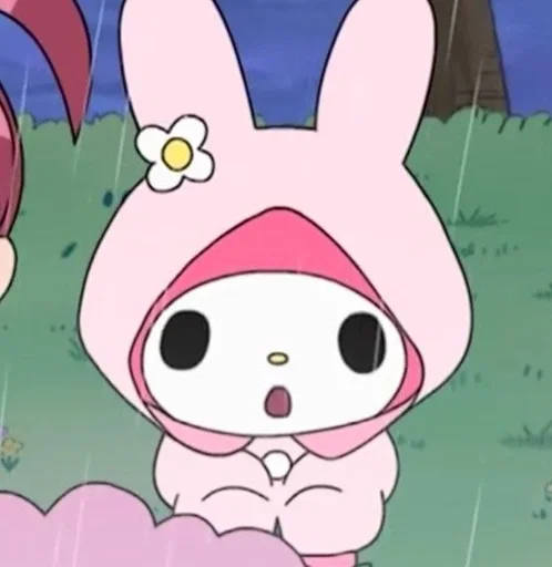 😲 Стикер «I love my Melody» для Telegram