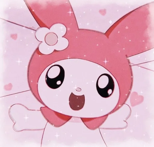 😃 Стикер «I love my Melody» для Telegram