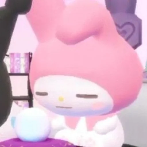😑 Стикер «I love my Melody» для Telegram