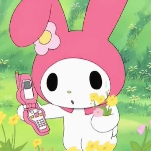 😯 Стикер «I love my Melody» для Telegram