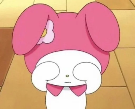 😶 Стикер «I love my Melody» для Telegram