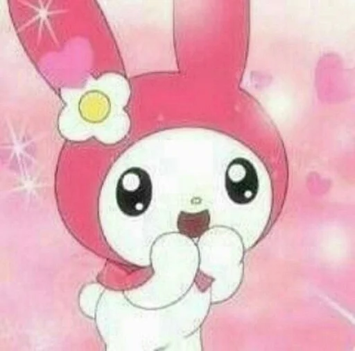 🥰 Стикер «I love my Melody» для Telegram