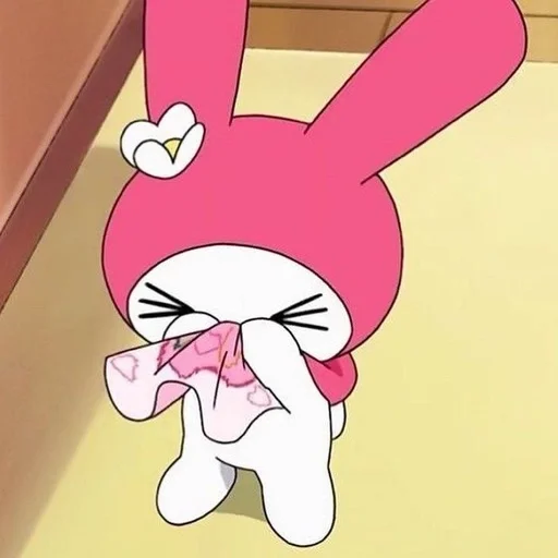 🤧 Стикер «I love my Melody» для Telegram