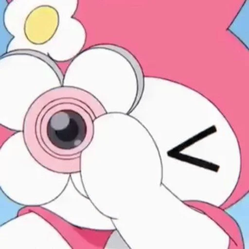 👁️ Стикер «I love my Melody» для Telegram