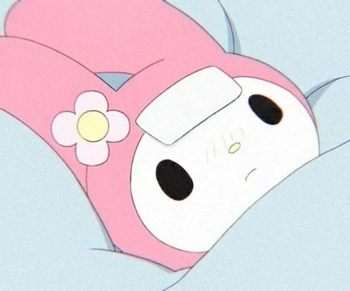 😷 Стикер «I love my Melody» для Telegram