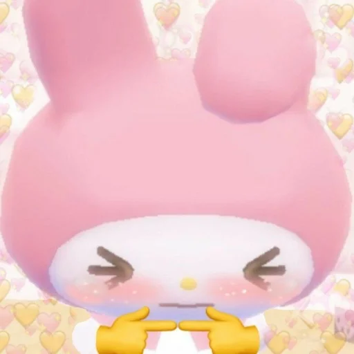 😊 Стикер «I love my Melody» для Telegram