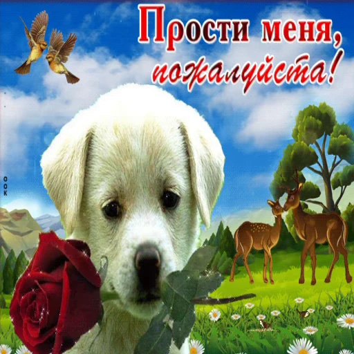 🙏 Стикер «Открытки))*» для Telegram