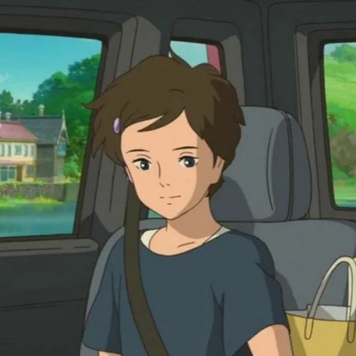 🌊 Стикер «When marnie was there» для Telegram