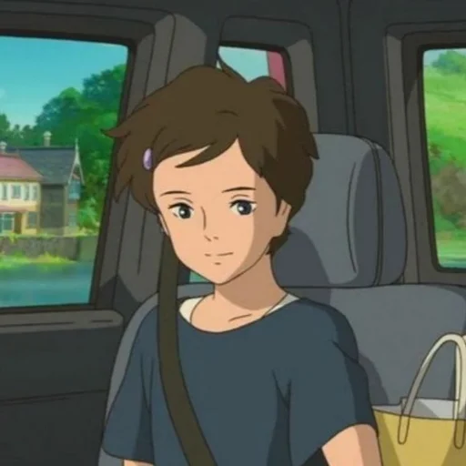 🌊 Стикер «When marnie was there» для Telegram