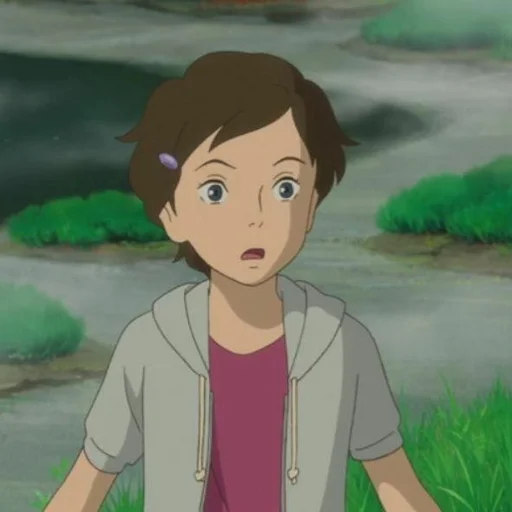 🌊 Стикер «When marnie was there» для Telegram