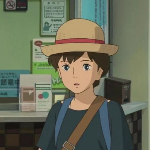 🌊 Стикер «When marnie was there» для Telegram