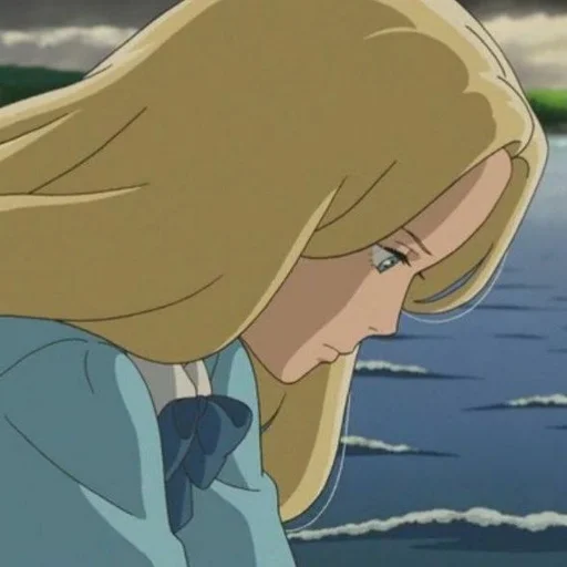 🌊 Стикер «When marnie was there» для Telegram