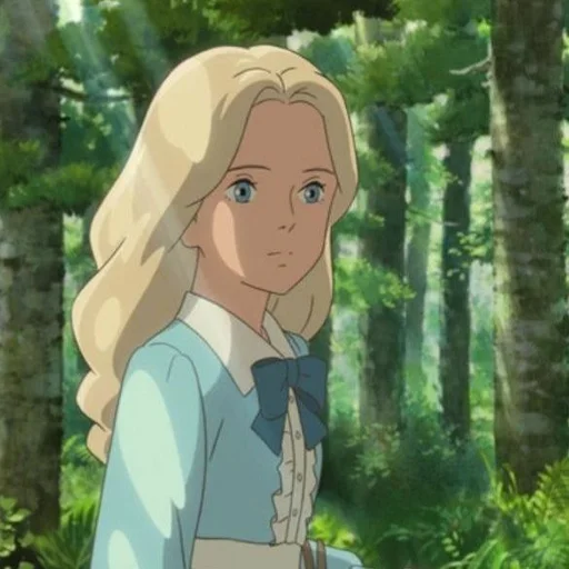 🌊 Стикер «When marnie was there» для Telegram
