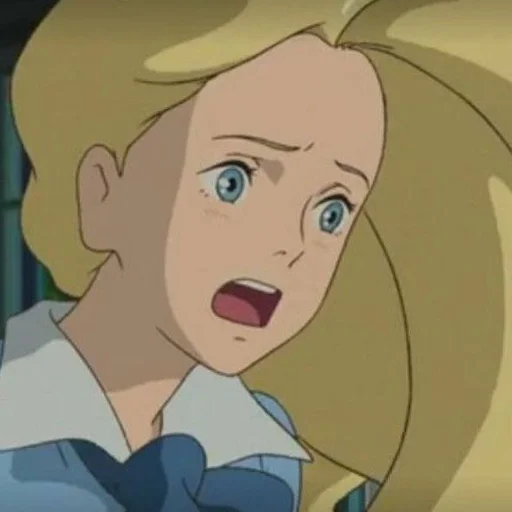 🌊 Стикер «When marnie was there» для Telegram