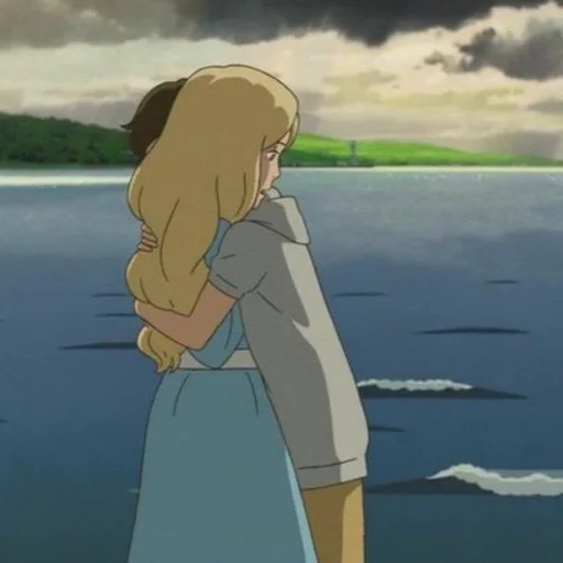 🌊 Стикер «When marnie was there» для Telegram
