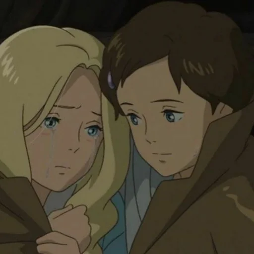 🌊 Стикер «When marnie was there» для Telegram