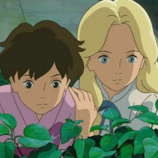 🌊 Стикер «When marnie was there» для Telegram