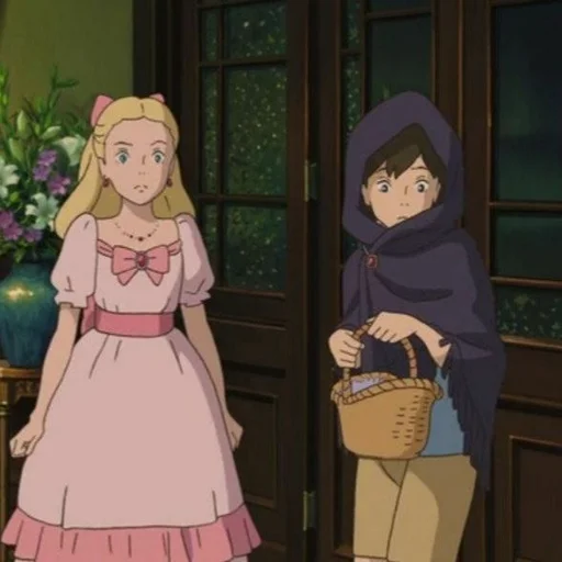 🌊 Стикер «When marnie was there» для Telegram