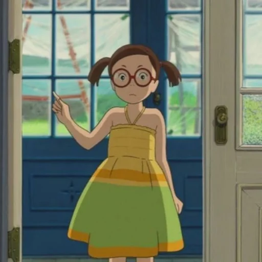 🌊 Стикер «When marnie was there» для Telegram