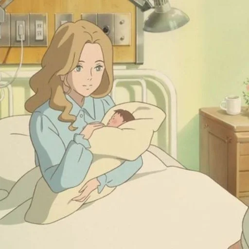 🌊 Стикер «When marnie was there» для Telegram