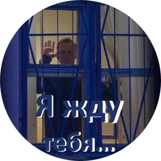 ✋ Стикер «Где Навальный?» для Telegram