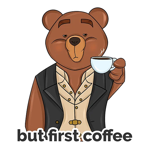 ☕️ Стикер «Where to eat in Berlin» для Telegram