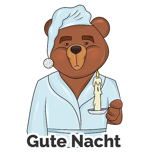 Стикерпак Where to eat in Berlin для Telegram