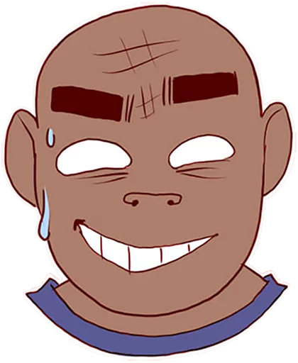 😅 Стикер «Whimsicalcannibal X Gorillaz» для Telegram
