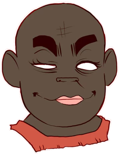 😚 Стикер «Whimsicalcannibal X Gorillaz» для Telegram