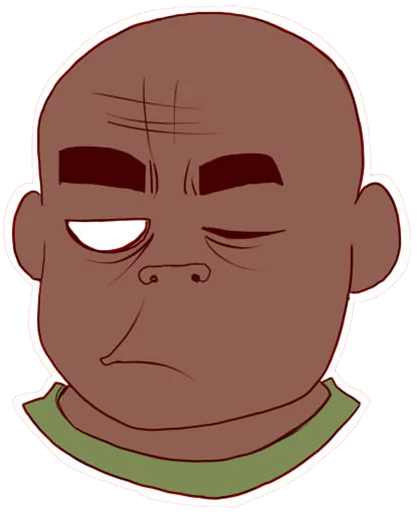 😉 Стикер «Whimsicalcannibal X Gorillaz» для Telegram