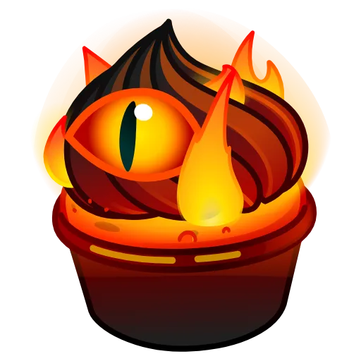 💎 Стикер «Whip Cupcake» для Telegram