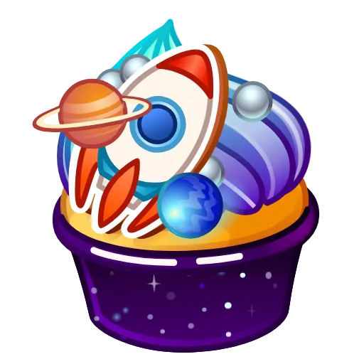 💎 Стикер «Whip Cupcake» для Telegram