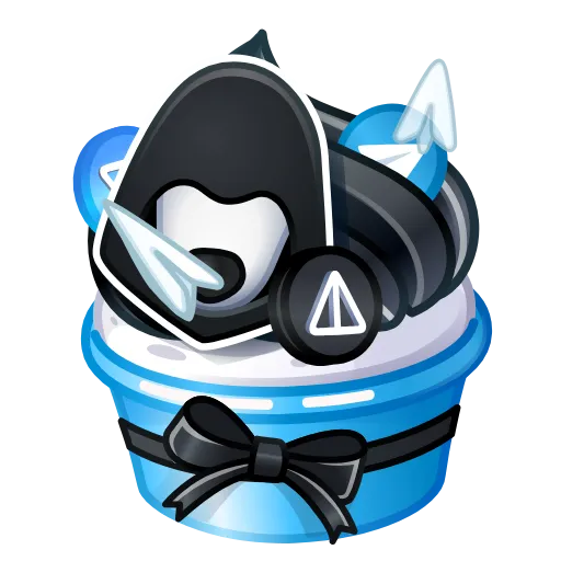 💎 Стикер «Whip Cupcake» для Telegram