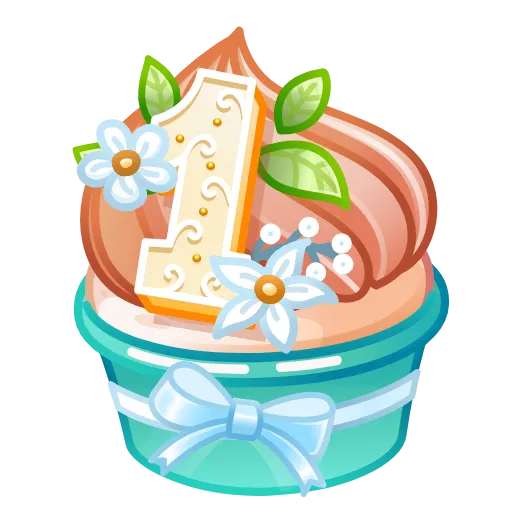💎 Стикер «Whip Cupcake» для Telegram