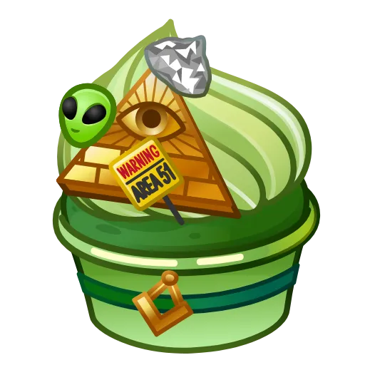 💎 Стикер «Whip Cupcake» для Telegram