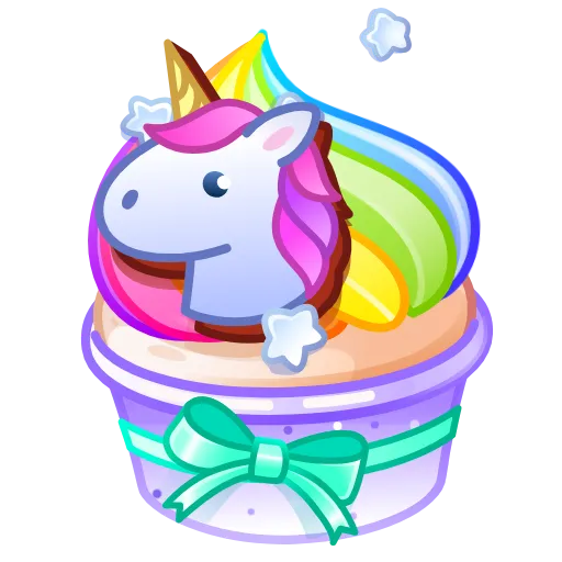 💎 Эмодзи «Whip Cupcake» для Telegram