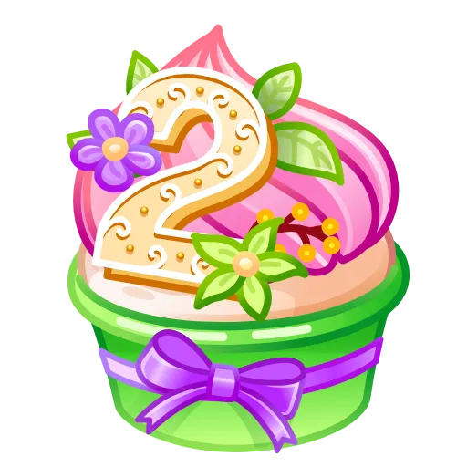 💎 Эмодзи «Whip Cupcake» для Telegram