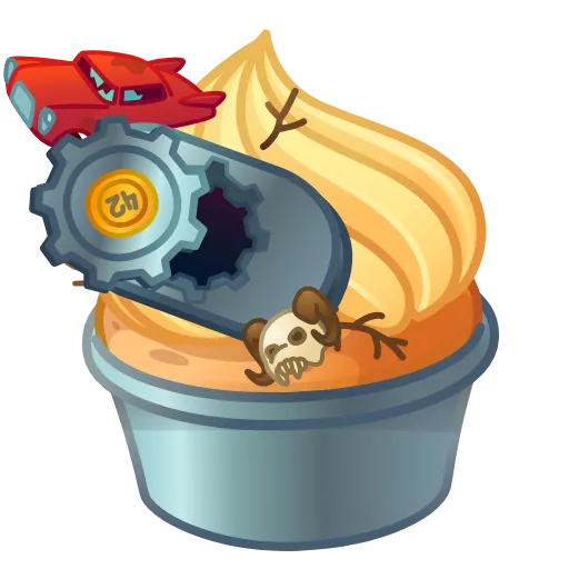 💎 Эмодзи «Whip Cupcake» для Telegram