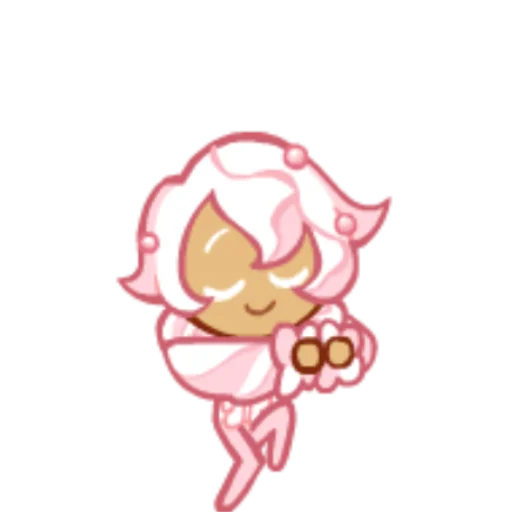 🍮 Стикер «Whipped Cream Cookie» для Telegram