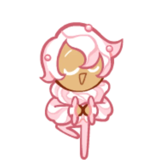 🍮 Стикер «Whipped Cream Cookie» для Telegram