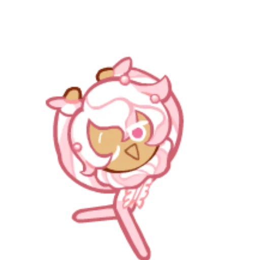 🍮 Стикер «Whipped Cream Cookie» для Telegram
