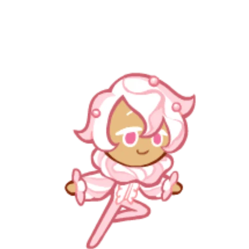 🍮 Стикер «Whipped Cream Cookie» для Telegram