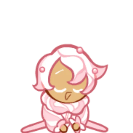 🍮 Стикер «Whipped Cream Cookie» для Telegram