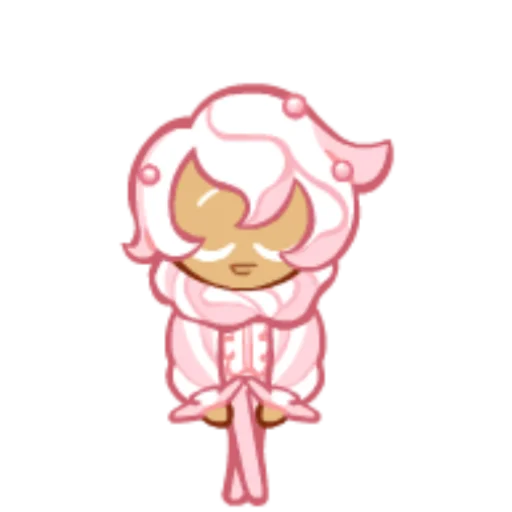 🍮 Стикер «Whipped Cream Cookie» для Telegram