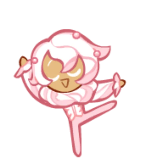 🍮 Стикер «Whipped Cream Cookie» для Telegram