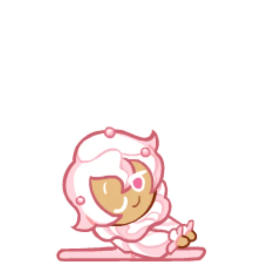 🍮 Стикер «Whipped Cream Cookie» для Telegram
