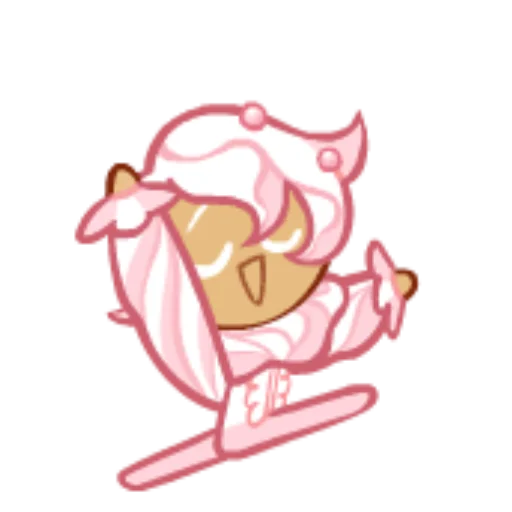 🍮 Стикер «Whipped Cream Cookie» для Telegram